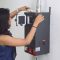  Installation of sanitary napkin incinerators